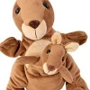 Beleduc Mom and Baby Kangaroo and Joey Hand Puppet and Finder Puppet