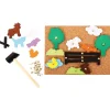 Bigjigs Hammer and Nail Farm Pin-a-Shape