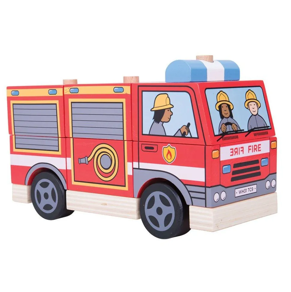 Bigjigs Stacking Fire Engine