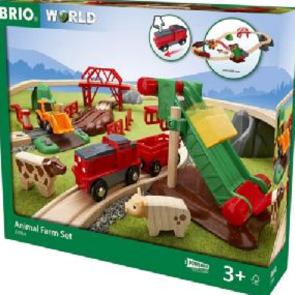 BRIO World Farm Animal Set 33984