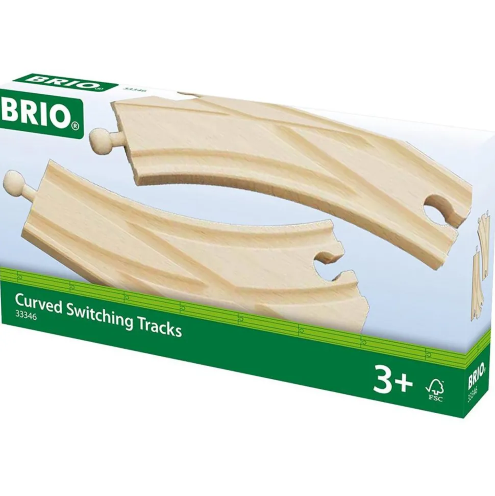 Brio World Track Curved Switching 33346