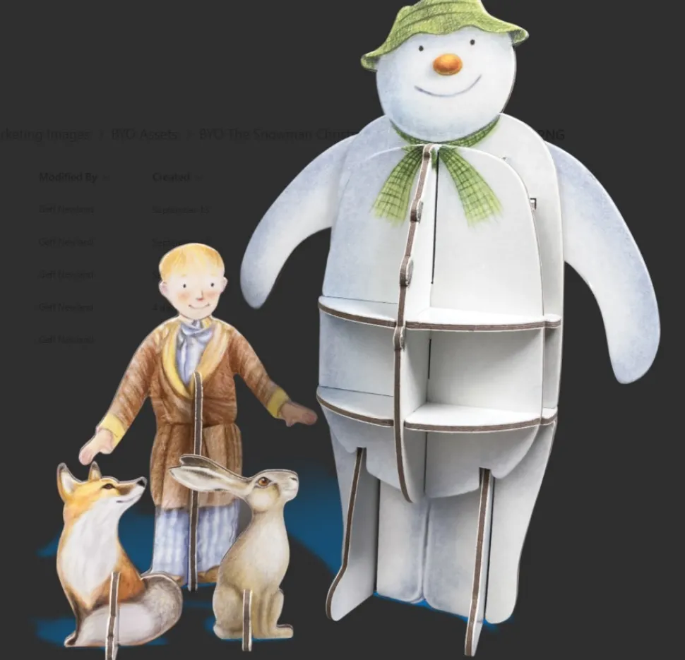 Build Your Own Snowman Christmas Eve Box