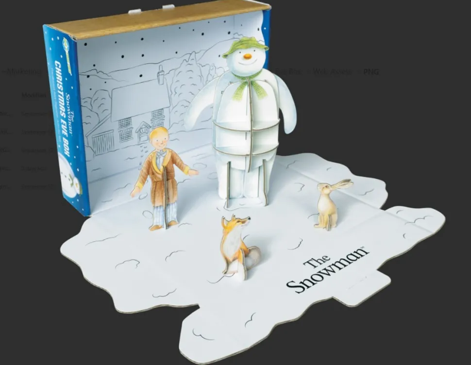Build Your Own Snowman Christmas Eve Box
