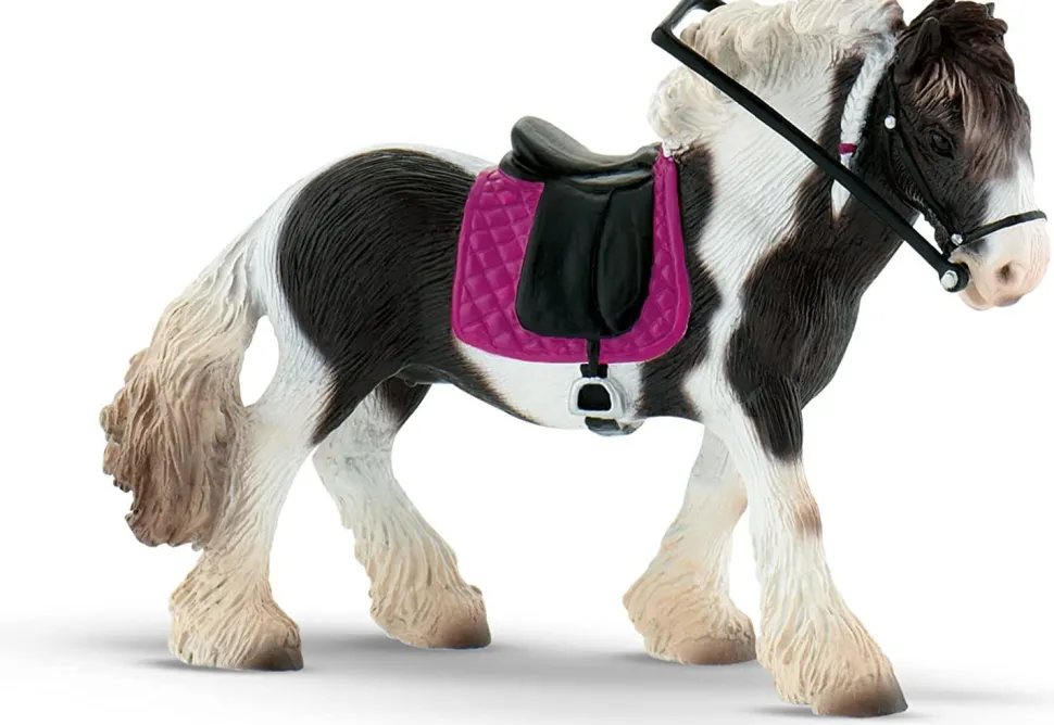 Bullyland Gypsy Cob Mare Horse with Tack