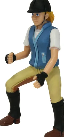 Bullyland Horse Rider Nina with Blue Waistcoat