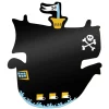 Fiesta Chalkboard Pirate Ship