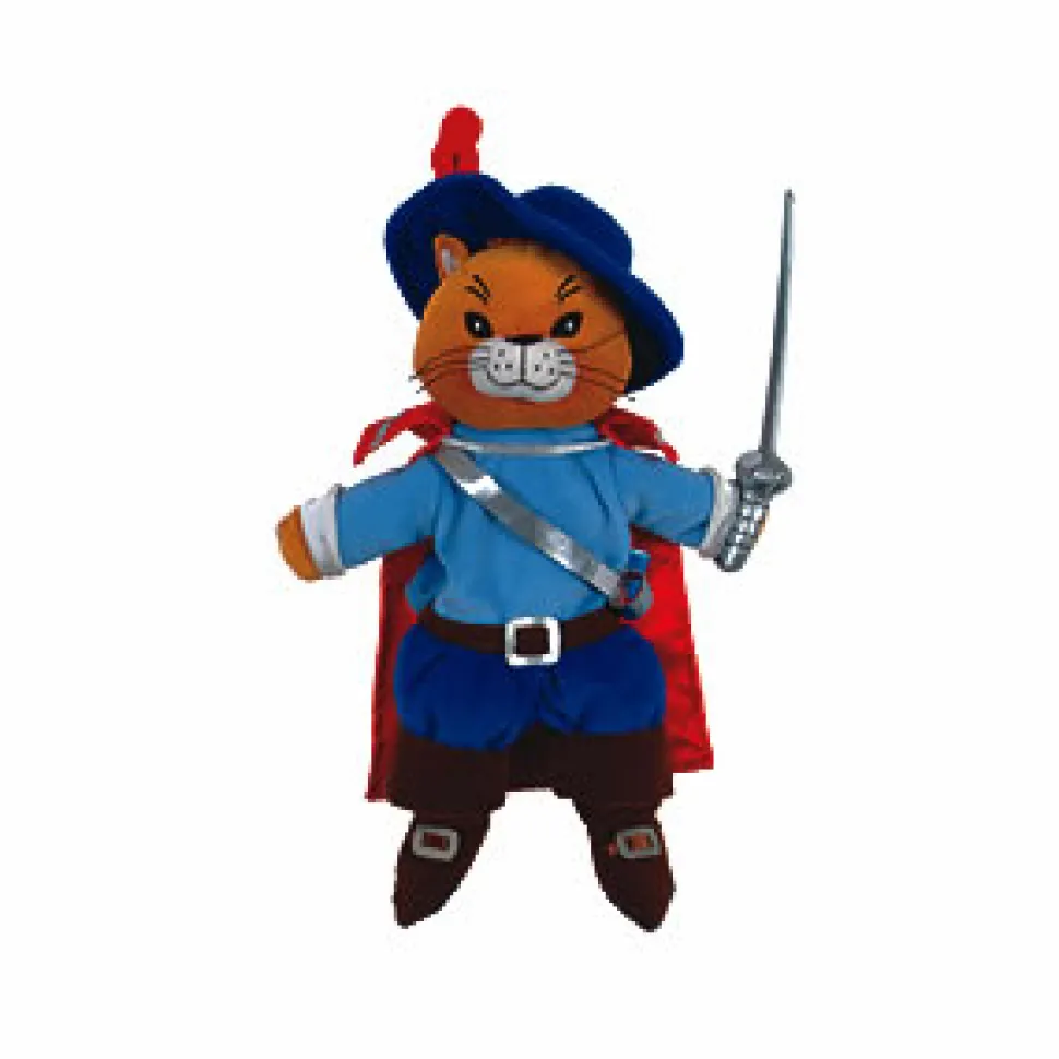 Fiesta Puss in Boots Hand Puppet