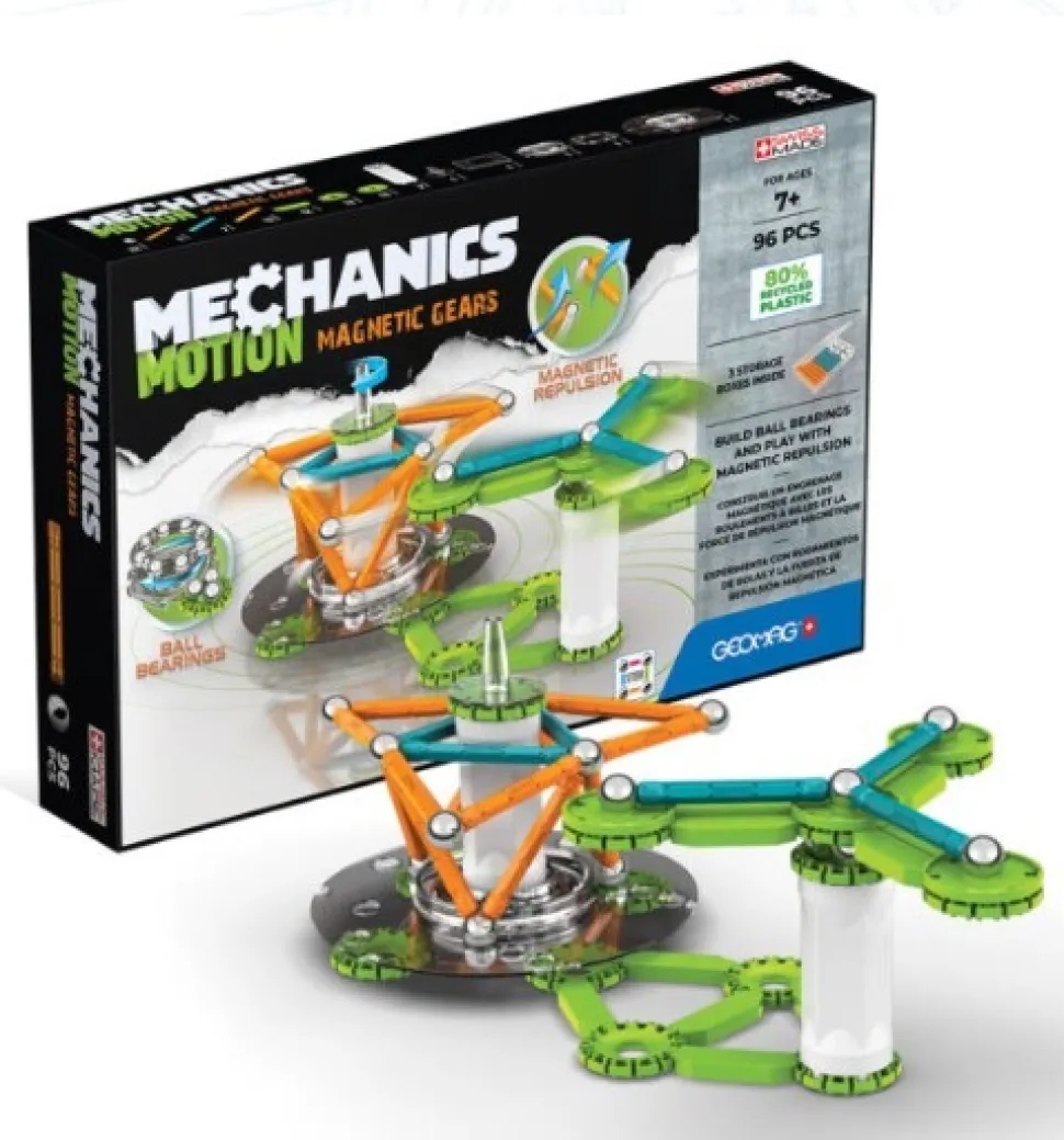 Geomags Mechanics Motion Flywheels 96 Pieces