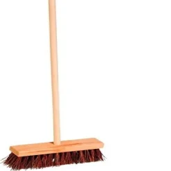 Goki Broom / Brush with Natural Bassine Bristles