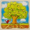 Goki Tree 4 Layer Puzzle / Jigsaw