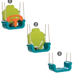 KBT Baby Seat Growable Type with Adjustable Poly Hemp Ropes