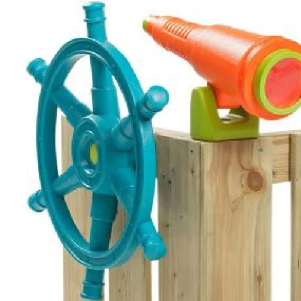 KBT Ships Large Steering Wheel Turquoise