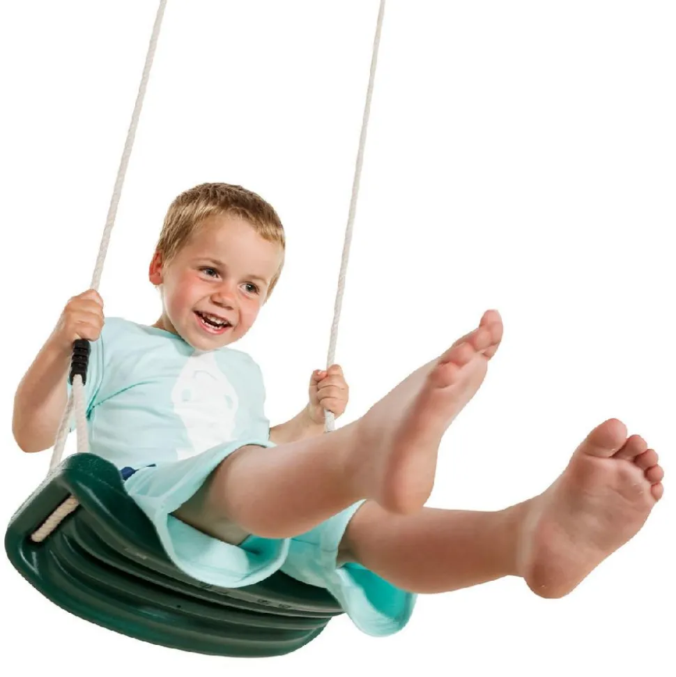 KBT Swing Seat Blow Moulded with Poly Hemp Rope. Various colours