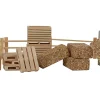 Kids Globe Bale and Fence Accessory Set 1:32 Scale