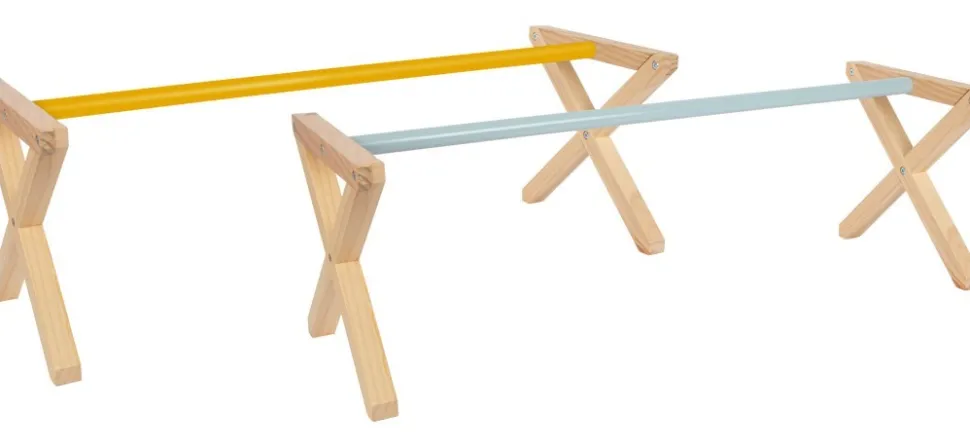 Legler Cavaletti Wooden Jump for Children, Hobby Horses and Dogs
