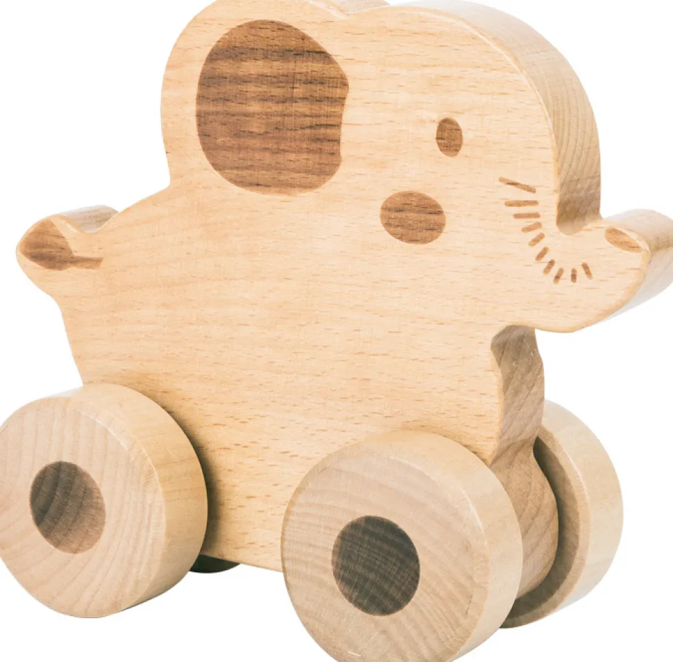 Legler Push Along Wooden Safari Animal