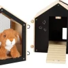 Legler Rabbit Hutch with Enclosure, Rabbit and Accessories