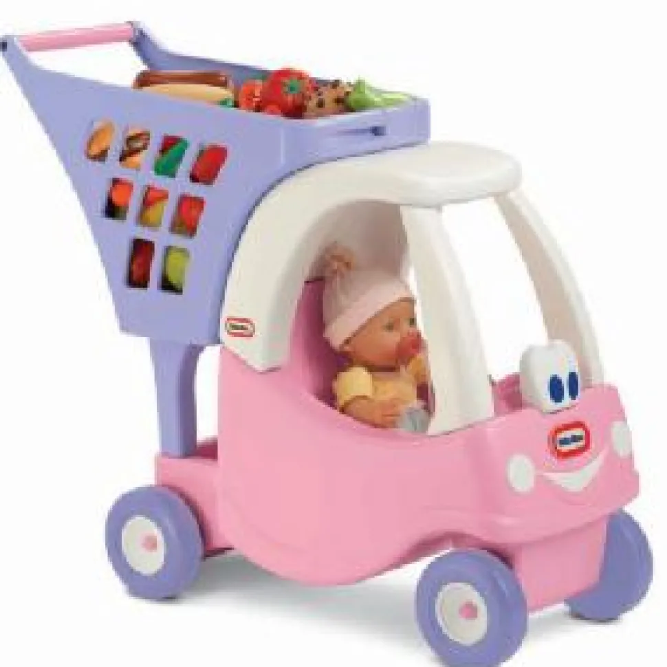 Little Tikes Cozy Shopping Cart Pink
