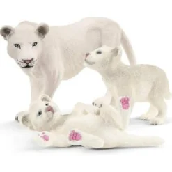 Schleich Lion Mother with Cubs Wild Life