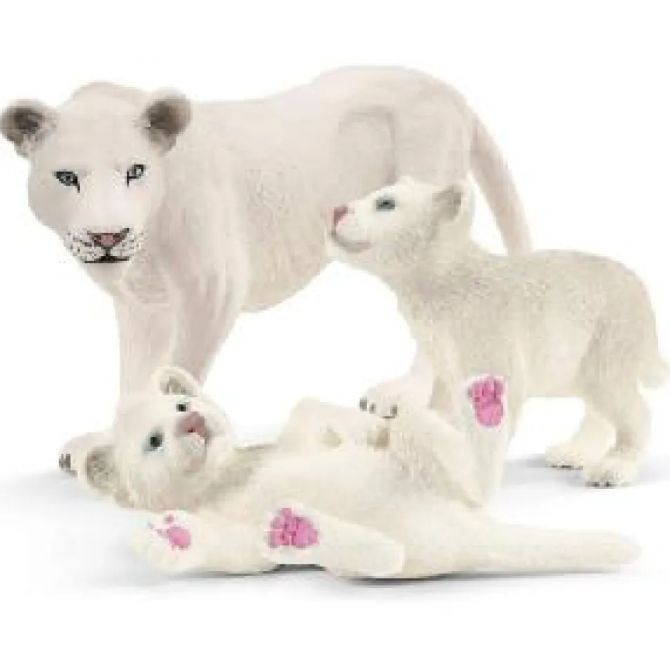 Schleich Lion Mother with Cubs Wild Life
