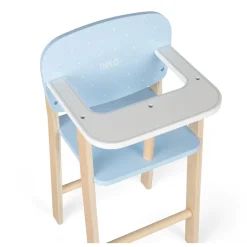 Tidlo Doll's High Chair Blue