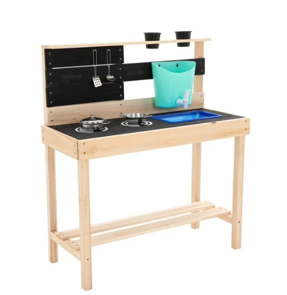 TP Little Chef Wooden Mud Kitchen 654