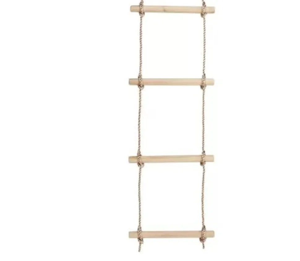 TP Wooden 4 Rung Rope Ladder